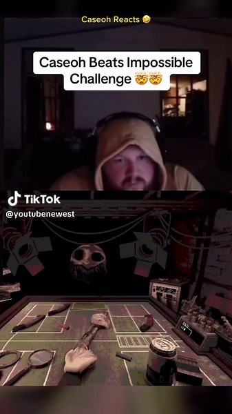 Caseoh Beats Impossible Challenge 🤯🤯