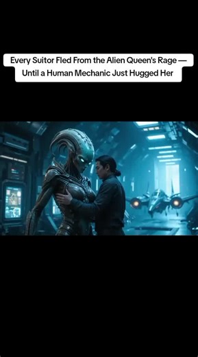 Every Suitor Fled From the Alien Queen's Rage — Until a Human Mechanic Just Hugged Her | A Short Sci-fi Story #foryoupage❤️❤️ #viral ##hfy #scifi #scifishortstory #hfyscifistories