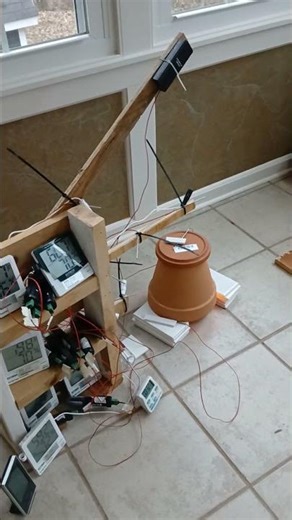 Candle Heater Baseline Test Before the Fuel Experiments #diy #homesteading #offgrid