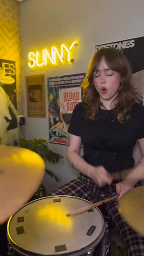 Zero - Smashing Pumpkins 🎃 . . . #fyp #smashingpumpkins #90srock #drumcover #drummer #drummergirl #fyp #drums | Rox Slinger