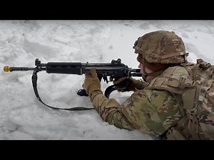 US Airborne Division Soldiers Train on the Finnish RK-95 Assault Rifle