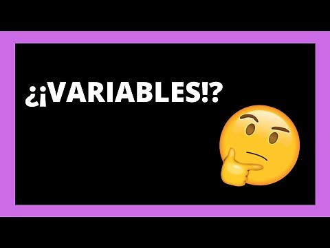 Ejemplos de VARIABLES en PROGRAMACIÓN ✍ (Aprende a programar)