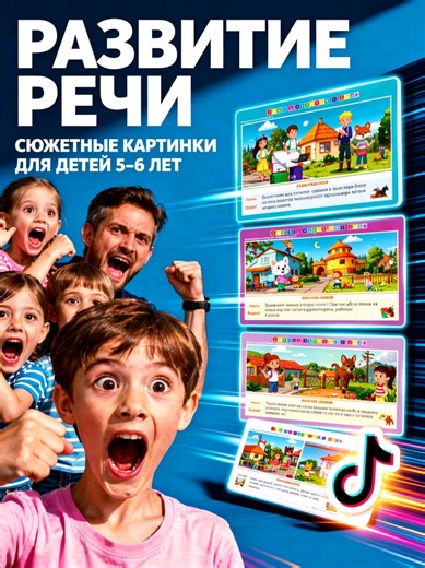 🎥 Видео-обзор набора №1 в прямом эфире 📚 «Мои рассказы» для детей 5–6 лет В комплекте: 🖼 8 учебных стендов 98×68 см 📖 Методическое руководство 🃏 2 набора карточек 40×27 см ✨ Наглядно • понятно • удобно для занятий 👩‍🏫 Подходит для детских садов, подготовительных классов и развивающих центров #livetiktok #дети #набор #инсервис