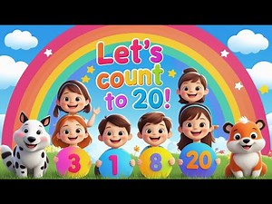 Let’s Count to 20! | Fun Counting Song for Kids