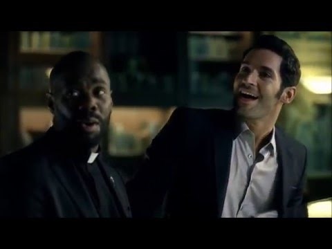 Lucifer and Father Frank piano duel