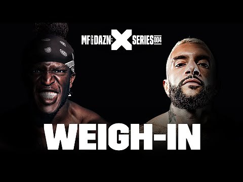 KSI vs. FaZe Temper | MF & DAZN X 004 Weigh In Livestream