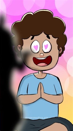 Happy Holi 🩷💙💜 #shorts #animation #sagarchoudhuryarts