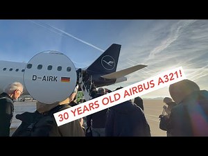 Lufthansa’s 30-Year-Old A321 on a Short Hop from Frankfurt to Hanover | FULL FLIGHT REVIEW