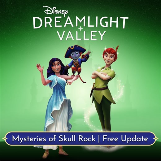It's time! Explore Skull Rock and discover its secrets in The Mysteries of Skull Rock update available NOW ✨ | Disney Dreamlight Valley
