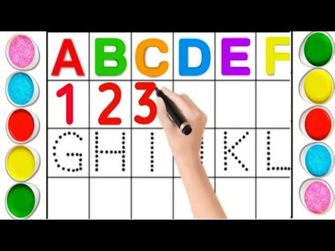 Learn ABC & Counting for Kids | A to Z Alphabets & 1 to 10 Numbers Tracing ✏️ | Preschool Kids