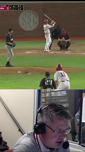 6K views · 206 reactions | "Jim Jarvis does it! The RBI single and the Alabama Crimson Tide walks it off with a 4-3 victory!" - Chris Stewart on the call for the walk off hit by Jim Jarvis that puts Alabama in the winner's bracket of the Tuscaloosa Regional #RollTide #baseball #highlights | Crimson Tide Sports Network | Facebook