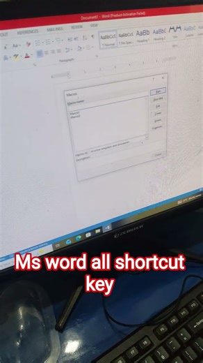 #msword #computer #keyboard
