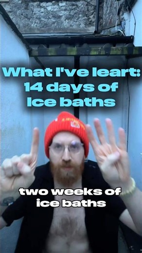 Ice Baths for 2 Weeks Straight: The Truth #challenge #health #experiment