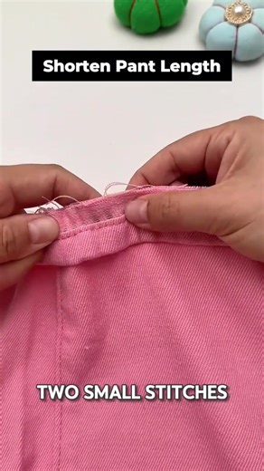 Easy DIY Pants Hemming Shorten Your Pants at Home #sewingtutorial #pant #shorten #stitching #diyproject | StitchsewCraft