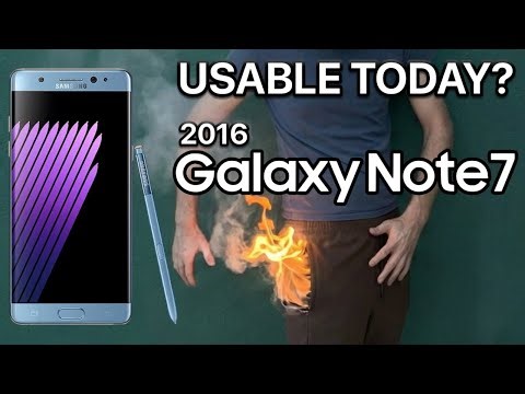 Trying to use the EXPLODING Note 7 in 2026...