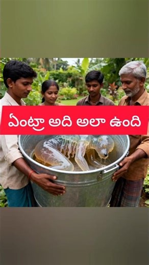 Unbelievable! Jelly Animal Found in Steel Container 😱 | Viral Mysterious Creature Video