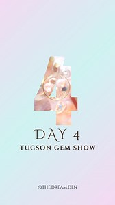 Day 4: Gem Shopping at the Tucson Gem Show💎✨ We are HERE at the the crystal mecca of the world, the one place each year where the rarest, most powerful, blink-and-you’ll-miss-them crystals all surface at once. If there’s one thing you need to know right now, it’s this: 👉 Claims from this trip happen through DMs only. As we move through the show over the next few weeks, I’ll be sharing crystals in real time on Stories, posts, and Lives exactly as we find them. Every piece you see has been perso