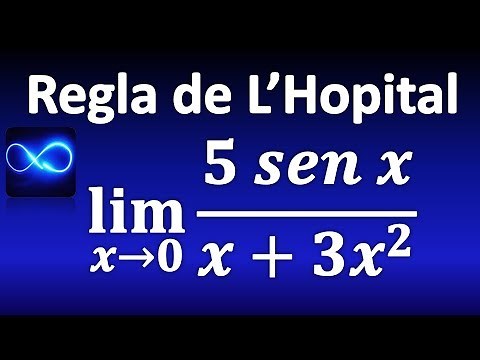 112. Límite por Regla de L'Hopital: forma 0/0
