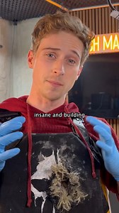 3.9K views · 25 reactions | WATCH this 3D printed reinforced panel stop a .50 Cal BMG! Crash Makerspace designed a ballistic panel reinforced with Formlabs Tough 1000 Resin as part of his build to create super armor. Watch his full build and how we integrated Tough 1000 into it here https://www.youtube.com/watch?v=gFmIRM-zNqM | Formlabs | Facebook