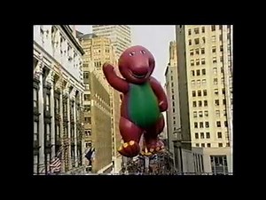 Macy's Thanksgiving Parade 1996 Featuring Barney