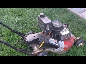 1993 Toro 22040 Proline, Stihl FS94 and BR420 In Action