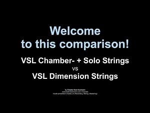 Dimension-Strings -- Chamber-Strings -- Comparison