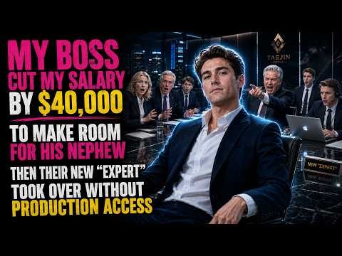 My Boss Cut My Salary by $40,000 to Make Room for His Nephew,Then I