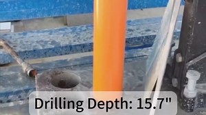2 inch Wet Diamond Core Drill Bit for Concrete & Hard Masonry – 400 mm Drilling Depth, 10 mm Segments, 1-1/4"-7 Universal Thread Arbor