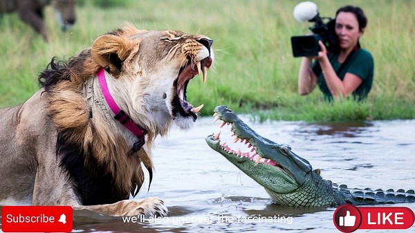 Crocodile Attacks & Lion Fights Caught in the Wild | Jungle Battles & Brave Women Explorers