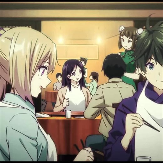 Haruhiko and Maiღ💕#haruhikoichijo #Maikawakami #MusaigennoPhantomWorld #animedit