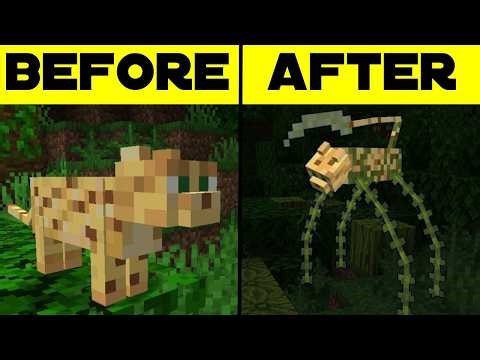 a mod with moss mobs you've never seen before...