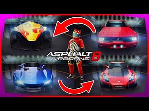 Asphalt 8 BEST CARS FOR THE CHALLENGER LEAGUE - CLASSIC MULTIPLAYER SEASON