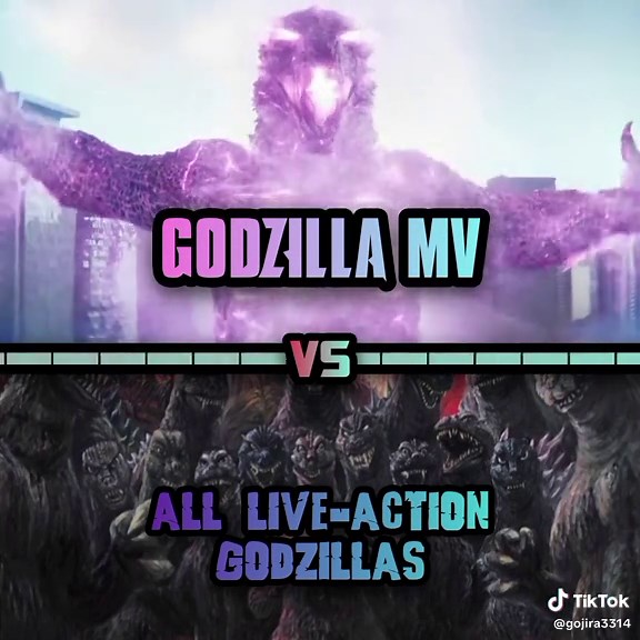 Godzilla MV: Unleashing All Live-Action Godzillas