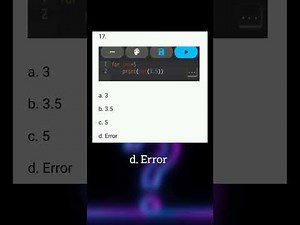 Fundamentals in Computer Programming Quiz ( Coding 30 Items )