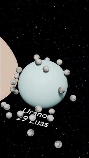 Qual Planeta tem mais Luas? (O final surpreende!) 🪐🌑#astronomia #universo