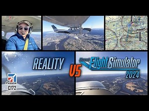 Reality vs. Microsoft Flight Simulator 2024