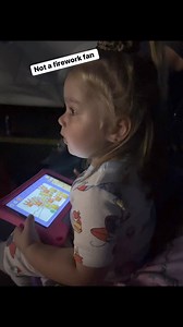 She didn’t care for the fireworks on Fourth of July 🤣🤣 she kept saying “I’m afraid” when she would watch them 🥺 #scared #scarepeople #fireworks #fourthofjuly #4thofJuly #4thofjuly2024 #fireworkshow #fireworksdisplay #firsttime #toddler #littlebaby #bigsis #fyo #foryou #follow #following #moms #momssupportingmoms #outdoors #outdoorliving | Everlyjade629