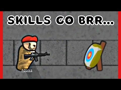 Level Up Shooting Skills Fast in RimWorld