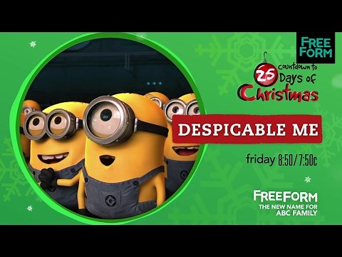Countdown to 25 Days of Christmas, Despicable Me | Freeform