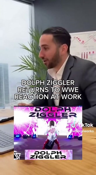 Caught in 4k losing it over a dolph ziggler return while the ai team from Marblism handled emails. 😂 He's such a WWE legend, if someone told me dolph ziggler will have a comeback in 2025 I would have never believed it tbh. Do you think he deserves for air time? 👀 #dolphzigglerreturn #dolphzigglerselling #dolphzigglerfinisher #DolphZigglerReturnsAsSurpriseOpponent #Zigglerwwe