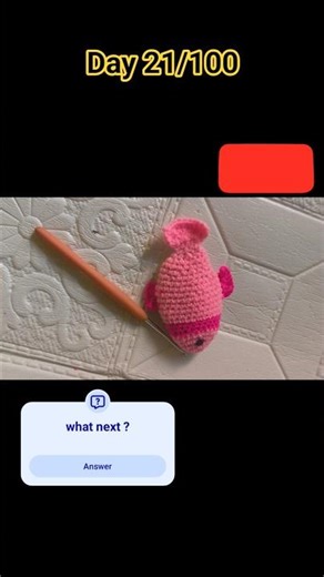 crochet fish #shortvideo #shorts