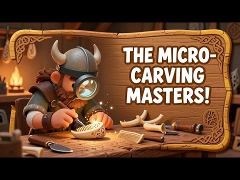 The Viking Artists of Bone & Antler: Masters of Micro-Carving Craft