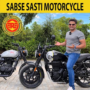 2.1M views · 10K reactions | Royal Enfield hunter 350 most affordable motorcycles features details and test ride रॉयल एनफील्ड हंटर 350 सबसे किफायती मोटरसाइकिलों में विवरण और परीक्षण की सवारी शामिल है #hunter350 #hunter350topspeed #hunter350review #hunter350ridereview #hunter350ride #hunter350sound #hunter350retro | King Indian | Facebook