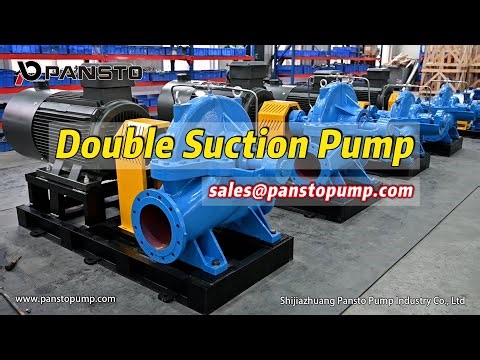 Industrial Electric Double Suction Centrifugal Pump for High Pressure, Large Flow&Mining Application