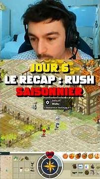 RECAP DAY 6 of the SEASONAL RUSH on DOFUS RETRO