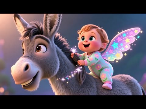 Baby’s Magic Donkey 🐴✨ | Learn Animals & Fun Adventure for Kids | Preschool Educational Video