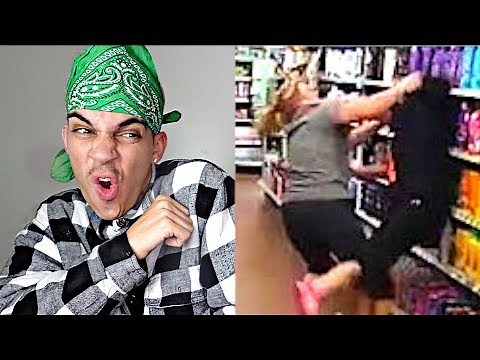 LiL MoCo Reacts to BLACK FRIDAY FIGHTS! ( Top 10 Funniest Fails )