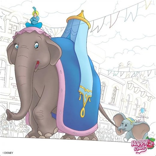 [Happy Color] Dumbo #22