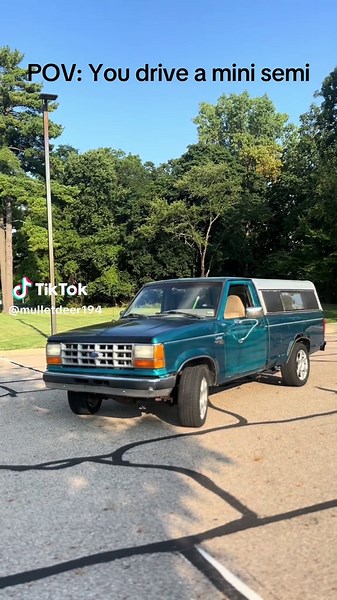 Driver's POV in a Mini Semi Adventure