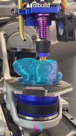 Sneak-Peek: Geodesic Bunny Live Printed at @Formnext #5axis #3dprinting #ai #3d